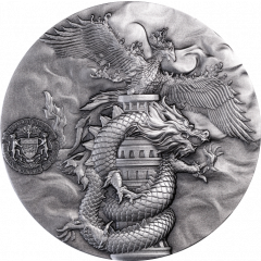 1118 Francs Dragon and Phoenix