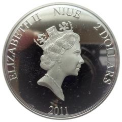 2 Dollars - Elizabeth II Virgin Mary