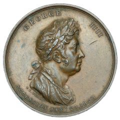 Medal - George IV Coronation, Manchester & Salford, bronze