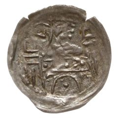 Denier Bracteate - Bolesław Mieszkowic or Leszek of Masovia Kruszwica or Inowrocław or Płock mint
