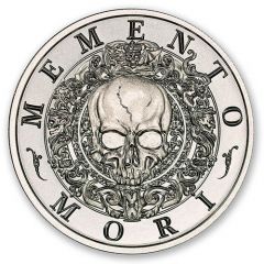 2 oz Silver Memento Mori