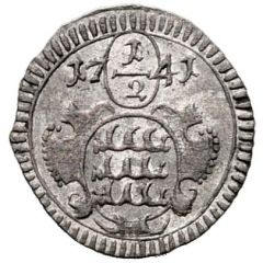 1/2 Kreuzer - Charles Frederick