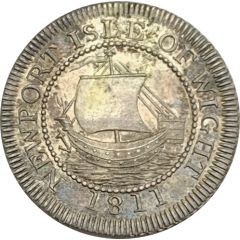 6 Pence Hampshire - Newport, Isle of Wight