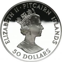 50 Dollars - Elizabeth II Drafting of Constitution