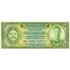 1 Dollar - George VI Green