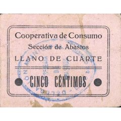5 Céntimos Llano de Cuarte