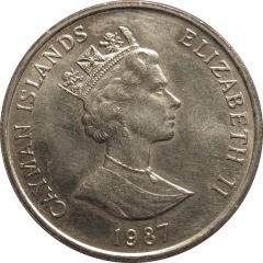 25 Cents - Elizabeth II 3rd portrait