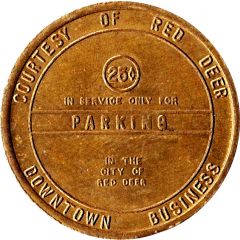 Parking Token - City of Red Deer Red Deer, AB