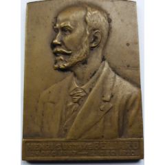 Plaquette - Henri Gustave Beliard