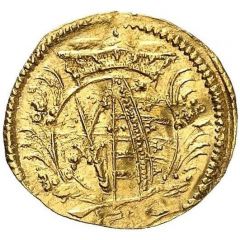 1 Pfennig - Frederick August I Gold pattern strike