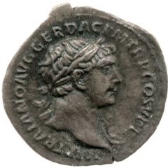Quinarius - Trajan S P Q R OPTIMO PRINCIPI, Victory