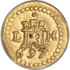 1 Escudo - Carlos II Colonial Cob Coinage