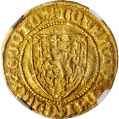 1 Demy-Lion - Robert III Heavy Coinage, 1st Issue