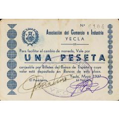 1 Peseta Yecla