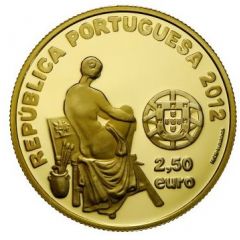 2 1/2 Euros José Malhoa, gold