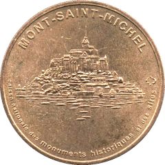 Monnaie de Paris Tourist Token - Mont-Saint-Michel