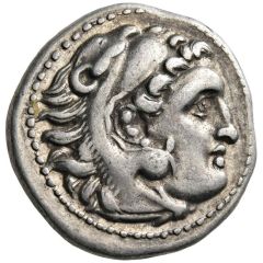 Drachm - Lysimachus In the name of Alexander III; Lampsacus