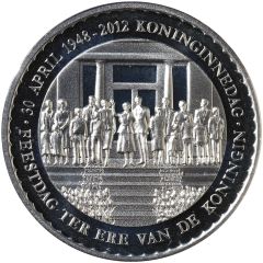 Medal - Geschiedenis 200 Jaar Koninkrijk 06 - Koninginnedag