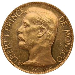 100 francs - Albert Ier essai or