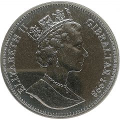 1 Crown - Elizabeth II Charles Darwin
