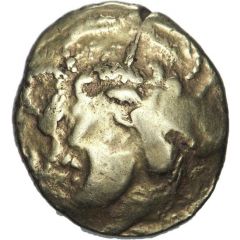 Stater with winged character