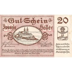 20 Heller Maria-Taferl