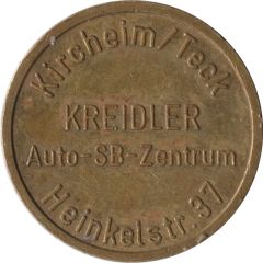 Car Wash Token - Auto-SB-Zentrum KREIDLER Füssen
