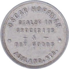 1 Dollar - Oscar Hoffman Ashland, Nebraska