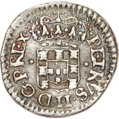 20 Réis - Pedro II Narrow Crown, Bahia Mint