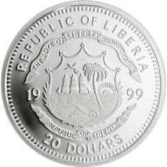 20 Dollars Year of the Rabbit, Type II