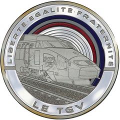 Les Fleurons français - Le TGV argent