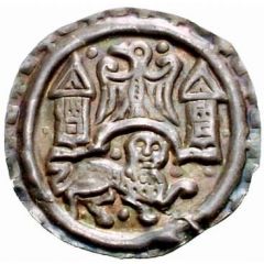 Denier Bracteate - Frederick II Ravensburg mint