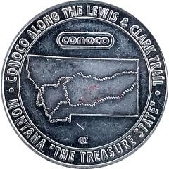 Token - Conoco Along The Lewis And Clark Trail Bear