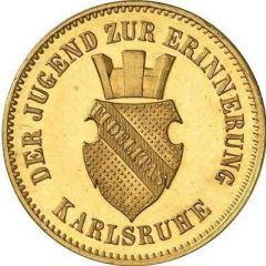 1 Kreuzer - Frederick I Victory over France - Gold Pattern strike