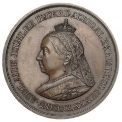 Medal - Victoria For Services - Adelaide Jubilee