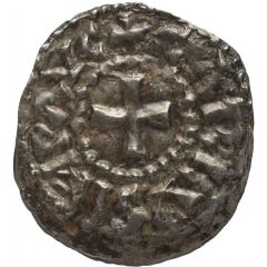 Obol - Charles II as emperor, Bourges mint