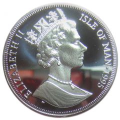 1 Crown - Elizabeth II Chang Heng - Seismograph, Silver Proof