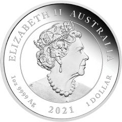 1 Dollar - Elizabeth II 6th Portrait - Happy Birthday