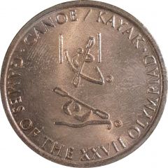 Medal - Sporting Pictograms Sydney 2000 Olympics, Canoe-Kayak