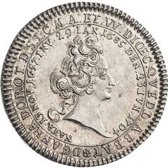 1/8 Thaler - Anna Dorothea Death