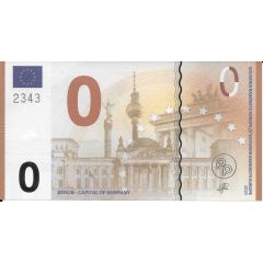 0 Euro - Berlin - Capital of Germany