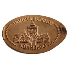 Elongated coin - Handwerkerhof Nürnberg