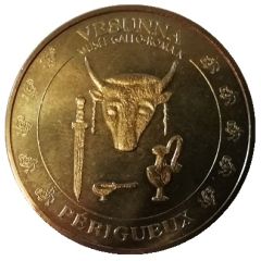 Monnaie de Paris Tourist Token - Périgueux Musée Vesunna - L`autel taurobolique