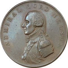 Medal - Admiral Nelson return to England