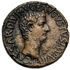 As - Tiberius PONTIF MAXIM TRIBVN POTEST XVII S C
