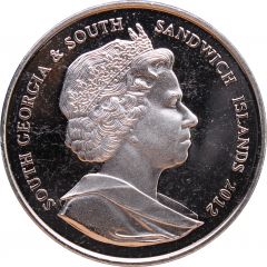 2 Pounds - Elizabeth II King Penguin