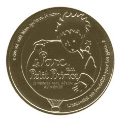 Jeton touristique - Monnaie de Paris - Le Parc du Petit Prince - Le premier parc aérien au monde