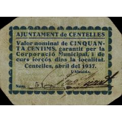 50 Céntimos Centelles