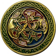 médaille de souvenir touristique - Book of Kells