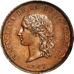 16 Pesos Pattern, Copper